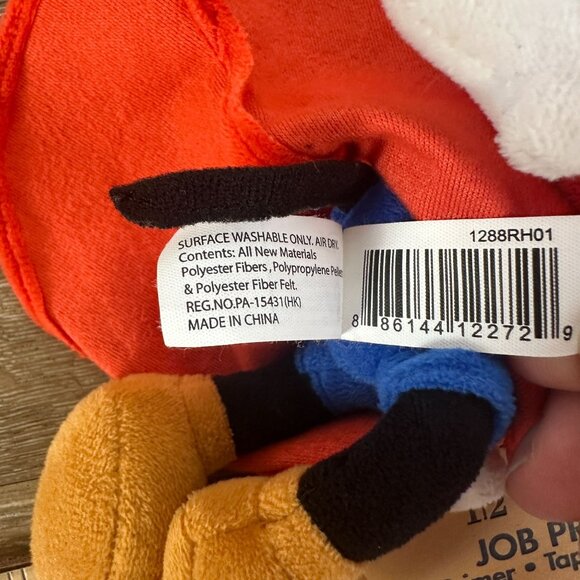 Disney Mickey Mouse Sorcerers Apprentice Plush Toy 10" Red Robe & Blue Hat Colle - Picture 7 of 7